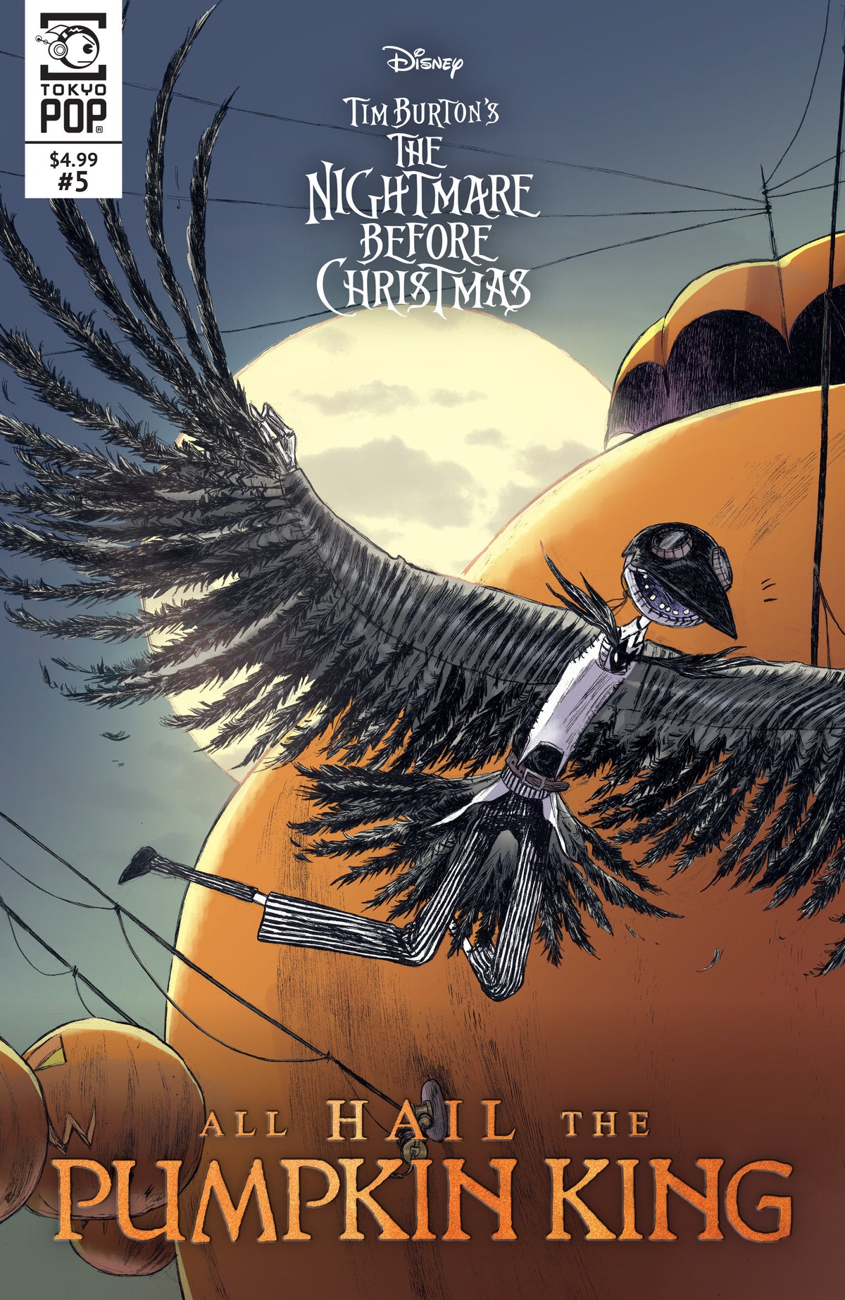 Disney Tim Burton's The Nightmare Before Christmas: All Hail the Pumpkin King, Issue #5 - PREORDER