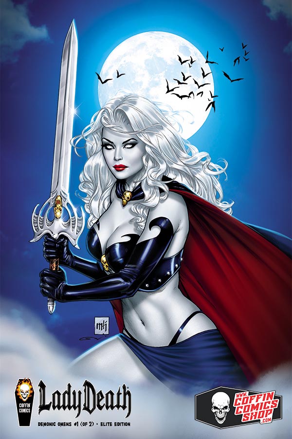 Lady Death: Demonic Omens #1 (Mike Krome Elite Variant)