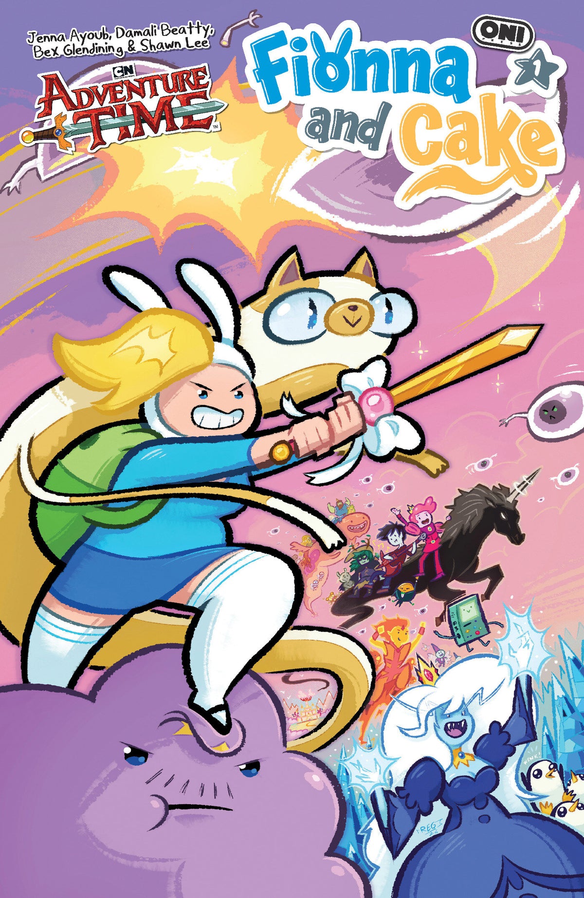 Adventure Time Fionna & Cake #1 (Cover C Reggie Graham Var) - PREORDER