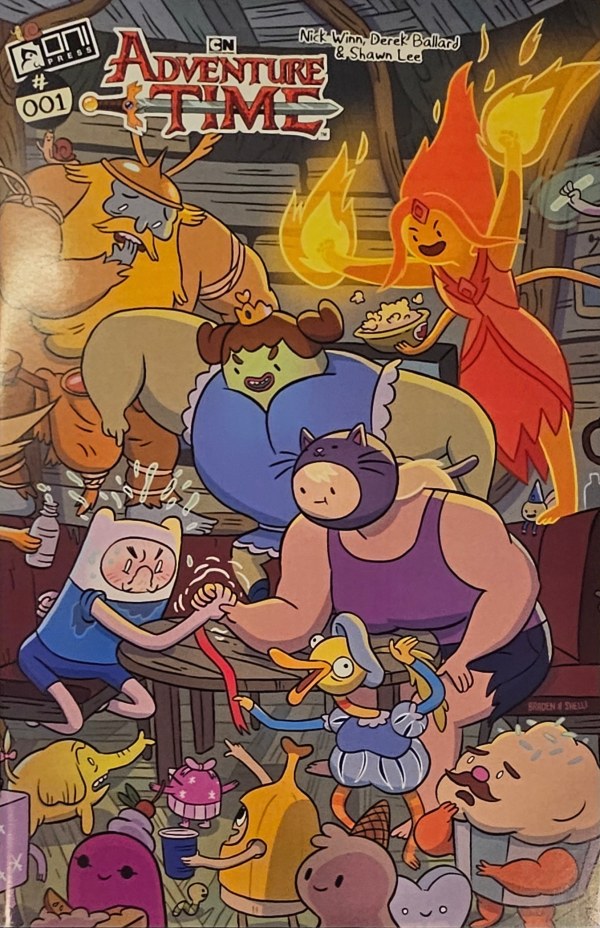 Adventure Time #1 (Cover I 1:10 Braden Lamb Connecting Variant)