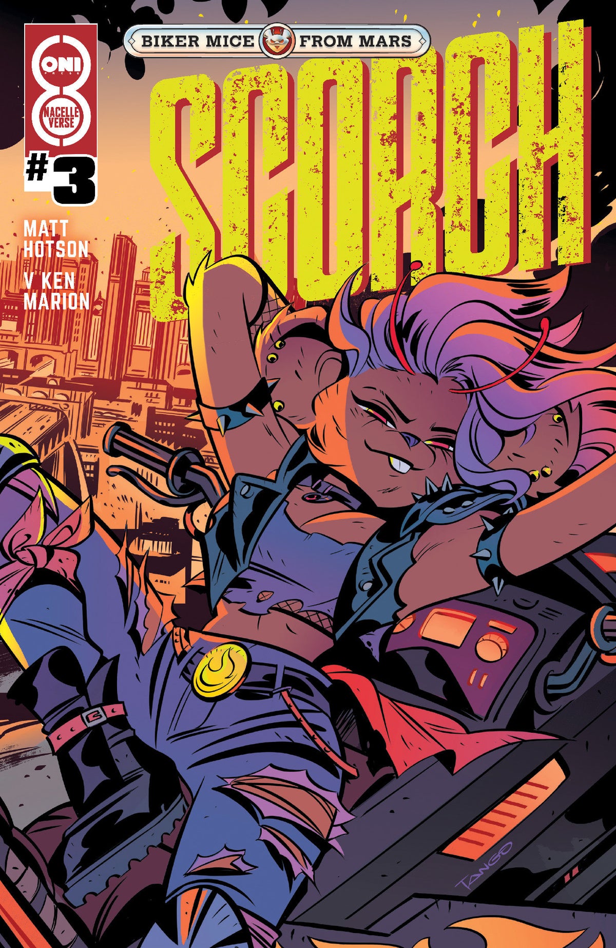 BIKER MICE FROM MARS SCORCH #3 (CVR A TANGO) - PREORDER