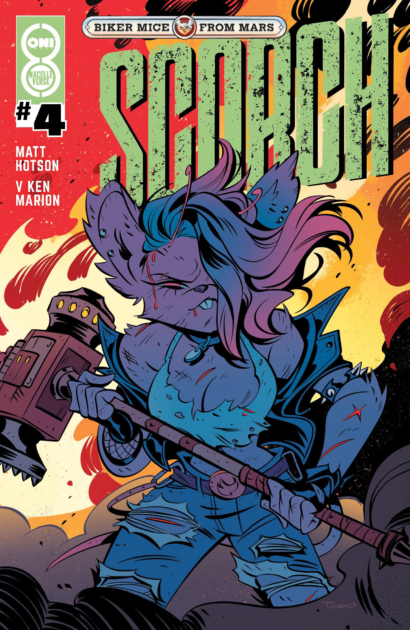 Biker Mice from Mars Scorch #4 (Cover A Tango) - PREORDER