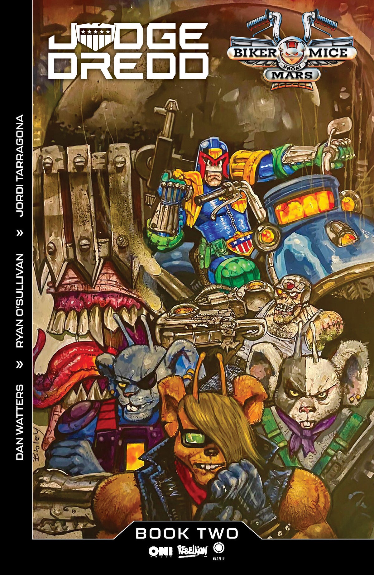 Judge Dredd/Biker Mice from Mars #2 (Cover A Simon Bisley) - PREORDER