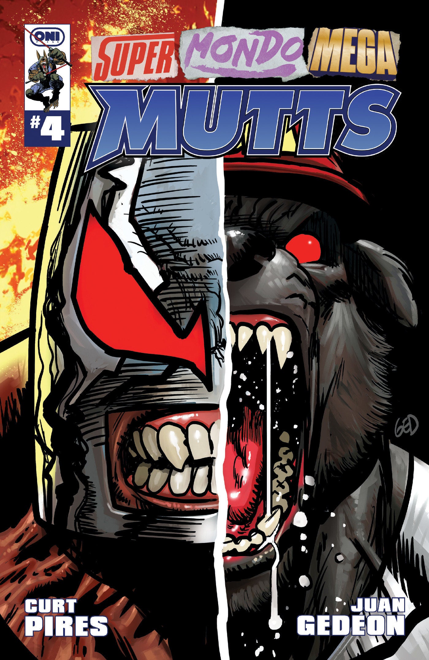 SUPER MONDO MEGA MUTTS #4 (CVR A JUAN GEDEON) - PREORDER