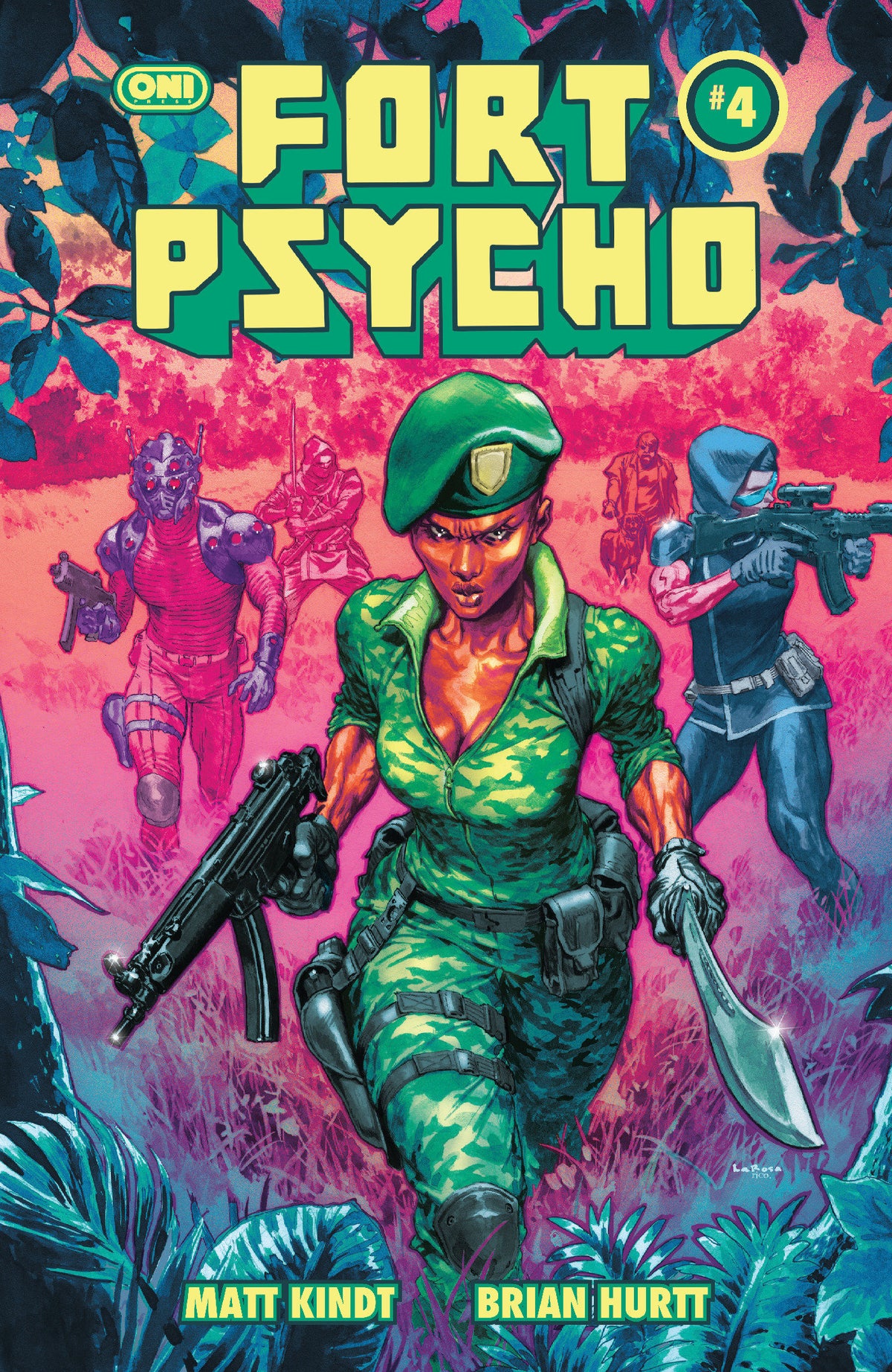 Fort Psycho #4 (Cover B Lewis LaRosa Var) - PREORDER