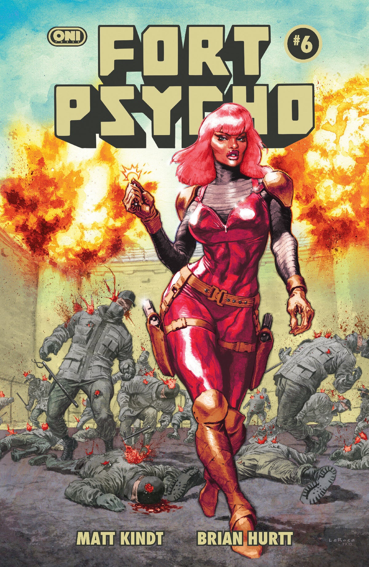Fort Psycho #6 (Cover B Lewis LaRosa Var) - PREORDER