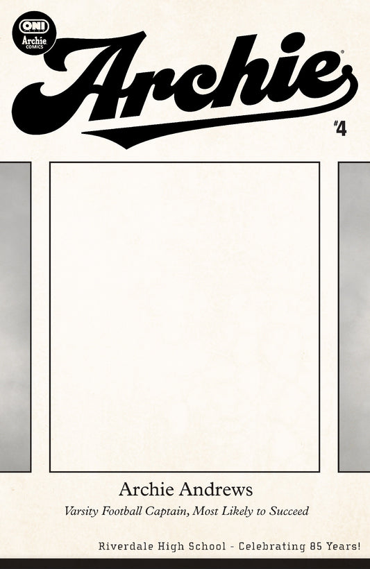 Archie #4 (Cover F Riverdale Yearbook Blank Sketch Var) - PREORDER