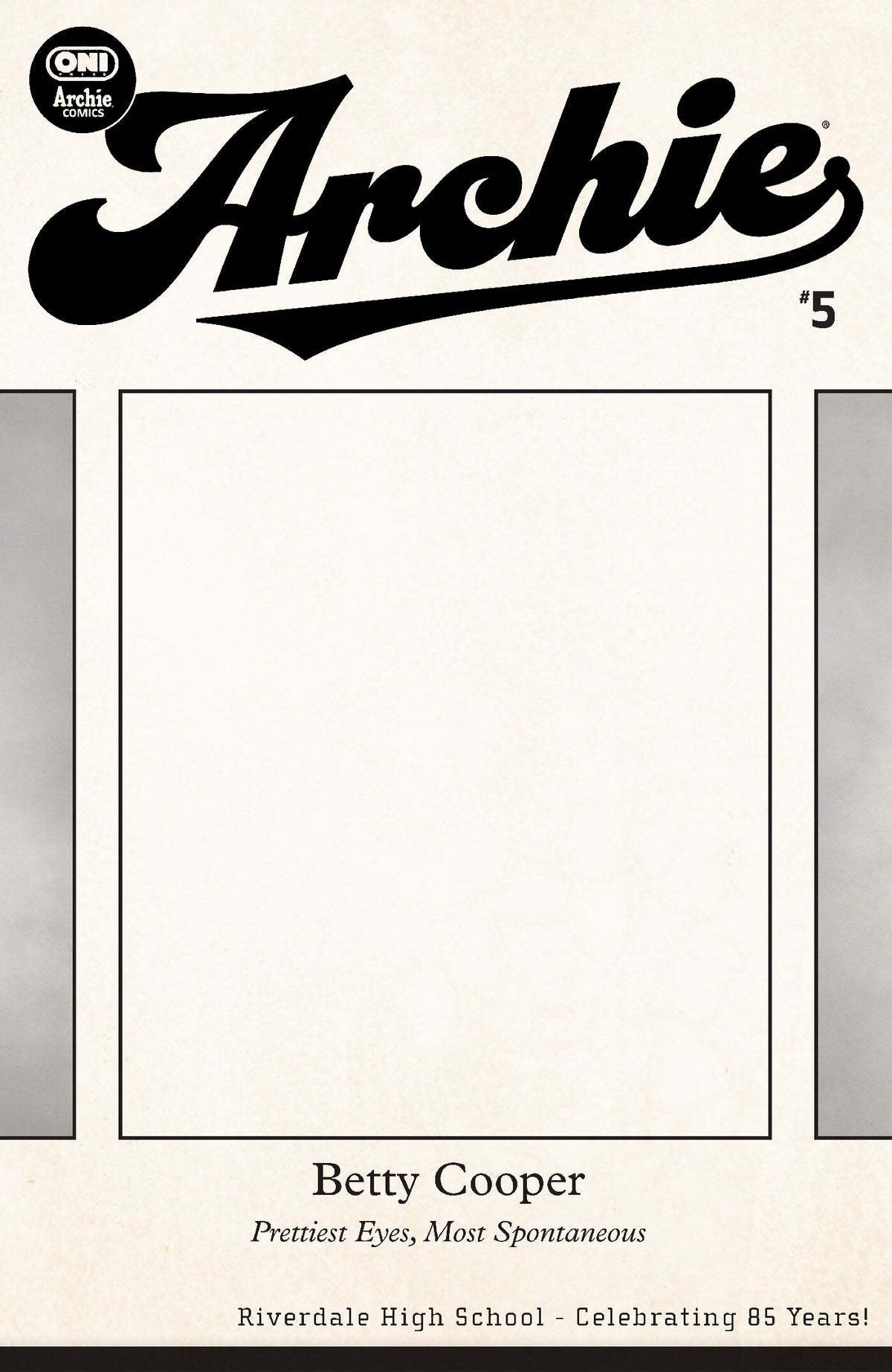 Archie #5 (Cover C Betty Yearbook Sketch Var) - PREORDER