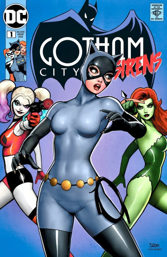 Gotham City Sirens #1 (616 Comics / Fandom Comic Shop / Comic Traders Nathan Szerdy Variant)