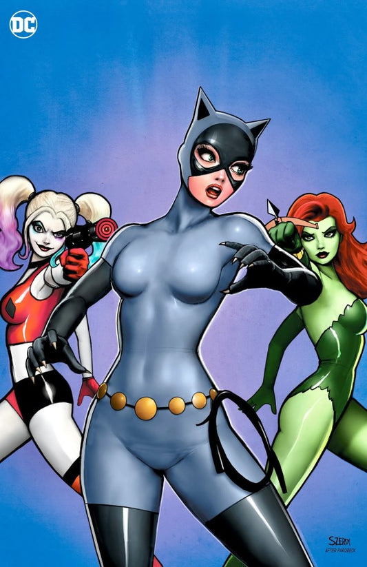 Gotham City Sirens #1 (616 Comics / Fandom Comic Shop / Comic Traders Nathan Szerdy Foil Virgin Variant)