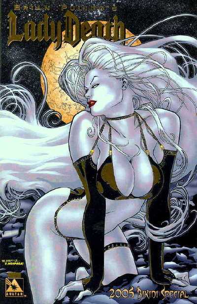 Lady Death: 2005 Bikini Special #1 (Richard Ortiz Gold Foil Cover)