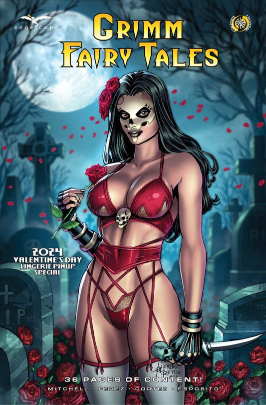 Grimm Fairy Tales 2024 Valentine's Day Lingerie Pinup Special #1
