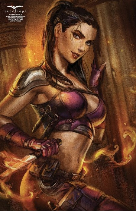 Grimm Fairy Tales: 2022 Holiday Pinup Special #1 (Cover E Diamond Retailer Summit Ian MacDonald November Bronze Collectible Variant)