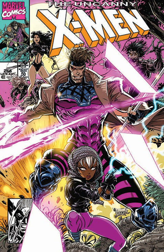 Uncanny X-Men #266 (Facsimile Edition 2024 Unknown Comics NYCC 2024 Kaare Andrews Foil Variant)