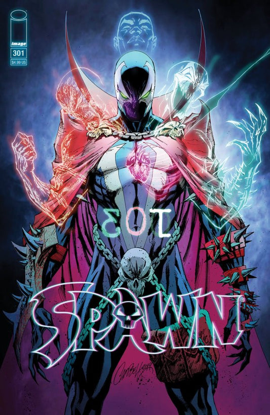 Spawn #301 (Cover O J Scott Campbell)