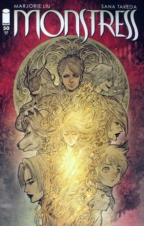 Monstress #50 (Cover B Sana Takeda Variant)