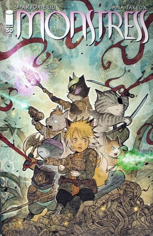 Monstress #50 (Cover D Sana Takeda Variant)
