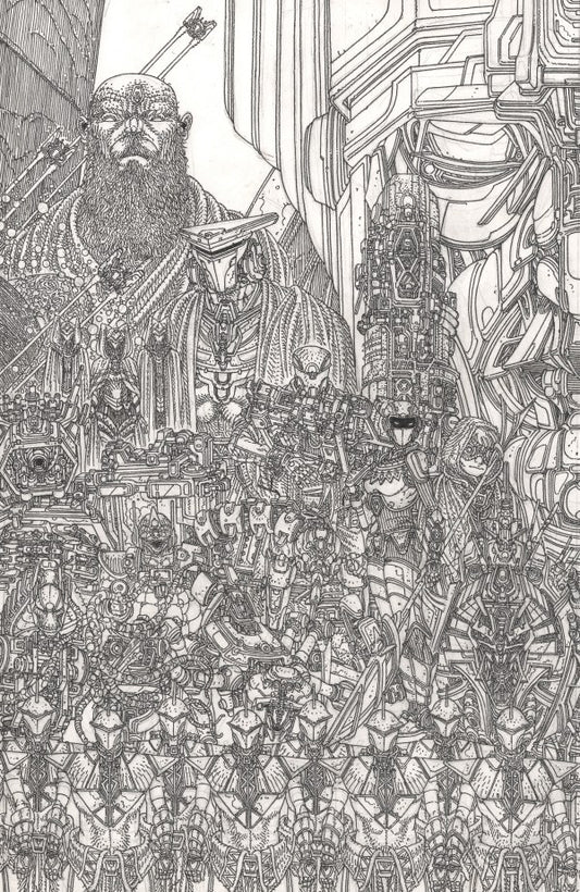 Void Rivals #1 (9th Printing Filya Bratukhin Black & White Variant)