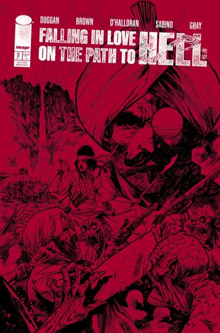 Falling in Love on the Path to Hell #2 (2nd Printing Garry Brown)