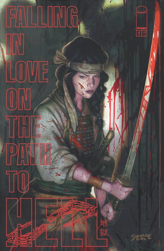 Falling in Love on the Path to Hell #4 (Cover B 1:15 Rebeca Puebla Variant)