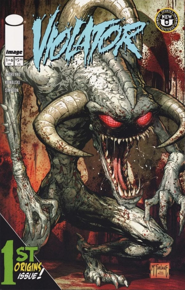 Violator: Origin #1 (Cover C Todd McFarlane Variant)
