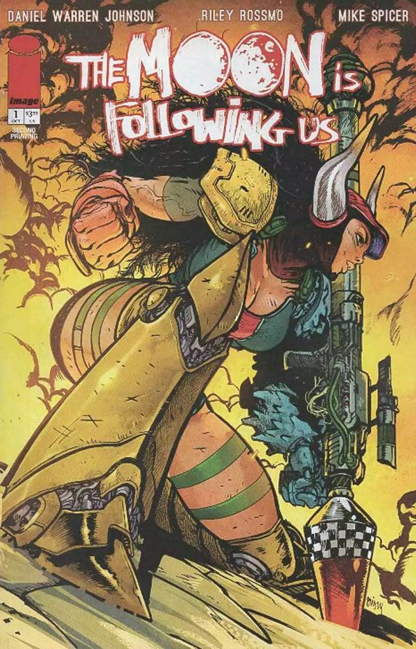 The Moon Is Following Us #1 (2nd Printing Daniel Warren Johnson)