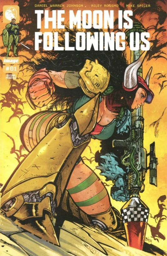 The Moon Is Following Us #1 (2nd Printing 1:10 Daniel Warren Johnson Variant)