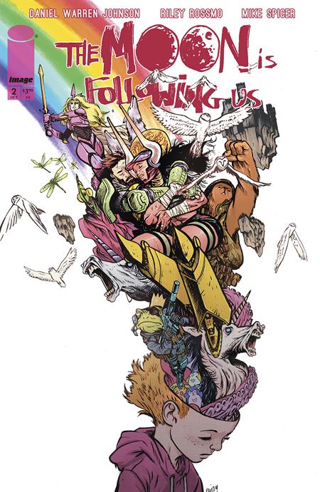 The Moon Is Following Us #2 (Cover B Daniel Warren Johnson Variant)