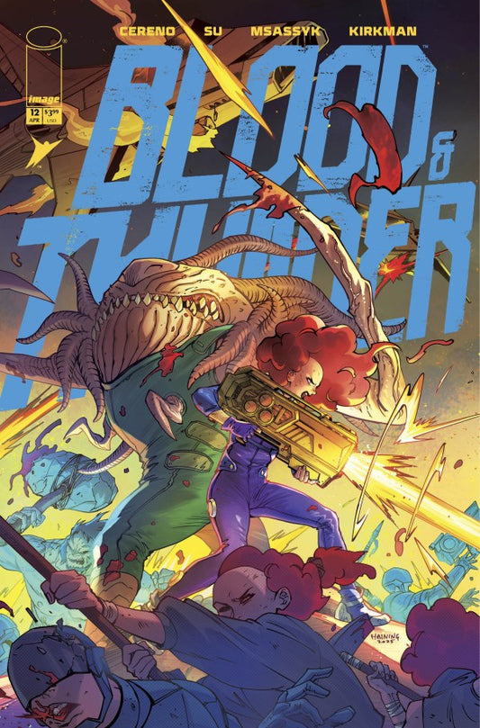 Blood & Thunder #12 (Cover C 1:10 Haining Variant)