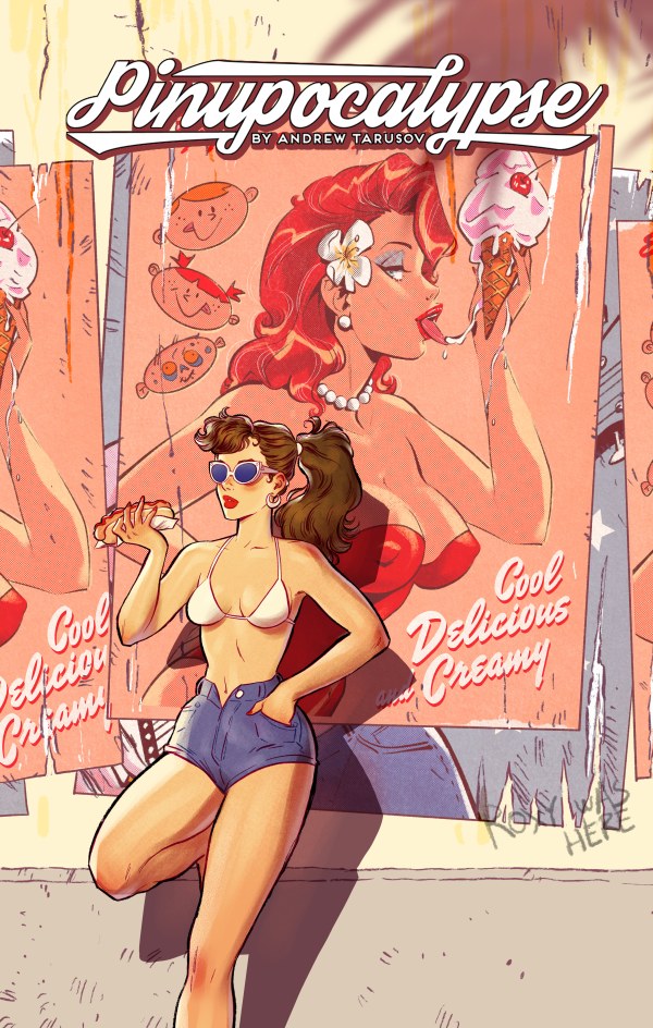 Pinupocalypse #6 (Cover C 1:10 Andrew Tarusov Connecting Variant)