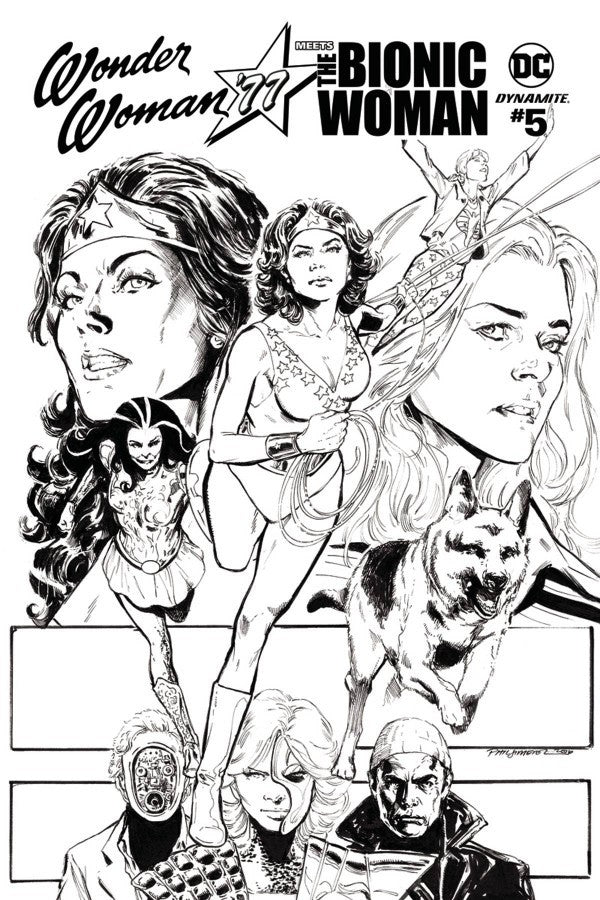 Wonder Woman '77 Meets Bionic Woman '77 #5 (Cover D 1:25 Cover)