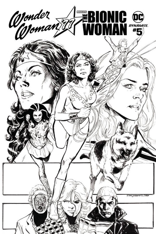 Wonder Woman '77 Meets Bionic Woman '77 #5 (Cover D 1:25 Cover)