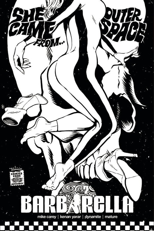Barbarella #7 (Cover F 1:10 Billy B&w Cover)