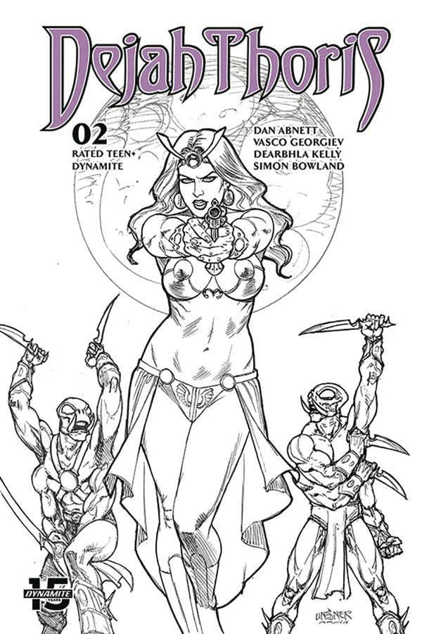 Dejah Thoris #2 (1:50 Linsner B&w Cover)