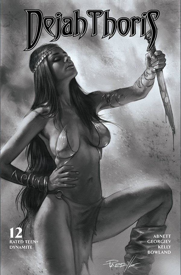 Dejah Thoris #12 (1:10 Parrillo B&w Cover)