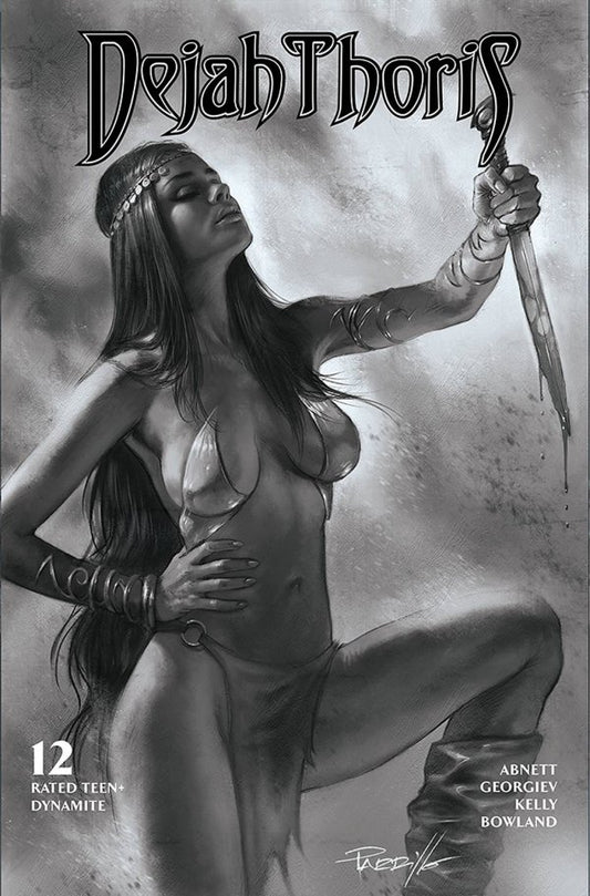 Dejah Thoris #12 (1:10 Parrillo B&w Cover)
