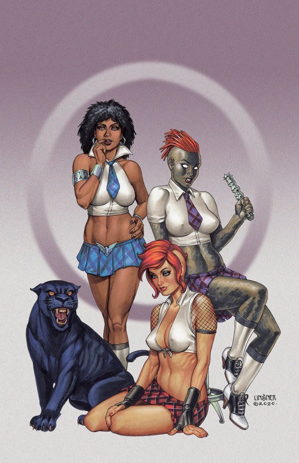 Sacred Six #1 (Joseph Michael Linsner Virgin Variant)