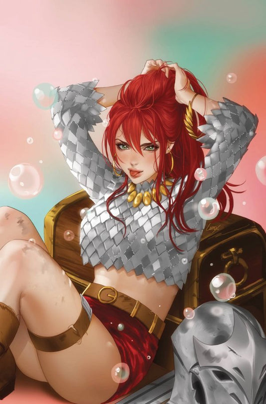 Immortal Red Sonja #5 (Cover I 1:25 Lesley Leirix' Li Virgin Variant)