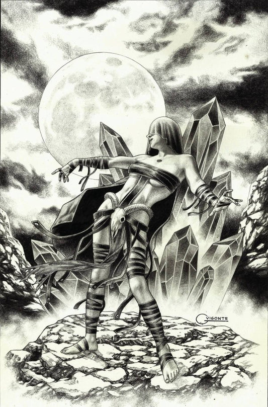 Lady Hel #1 (Cover K 1:40 Vigonte B&W Virgin)