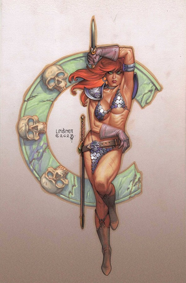 Red Sonja #10 (Cover I 1:15 Joseph Michael Linsner Virgin Variant)