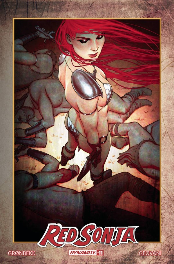 Red Sonja #11 (Cover F 1:10 Jenny Frison Modern Icon Variant)