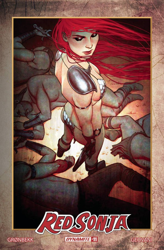 Red Sonja #11 (Cover F 1:10 Jenny Frison Modern Icon Variant)