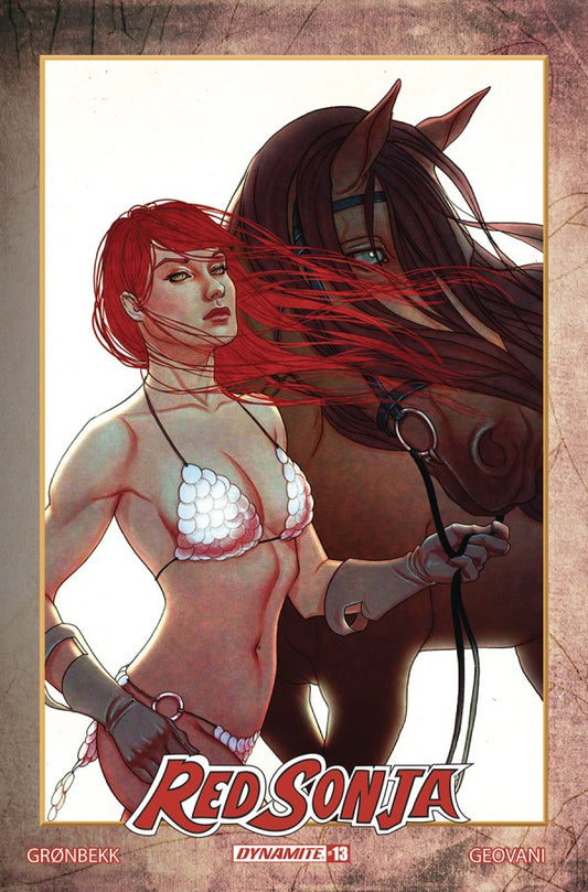 Red Sonja #13 (Cover F 1:10 Jenny Frison Modern Icon Variant)