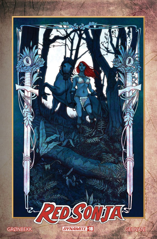 Red Sonja #18 (Cover F 1:10 Jenny Frison Modern Icon Variant)