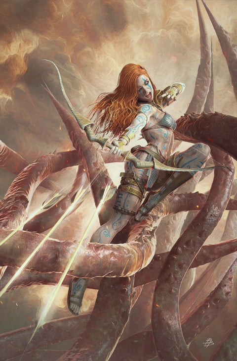 Red Sonja #18 1:15 Björn Barends Virgin Variant cover