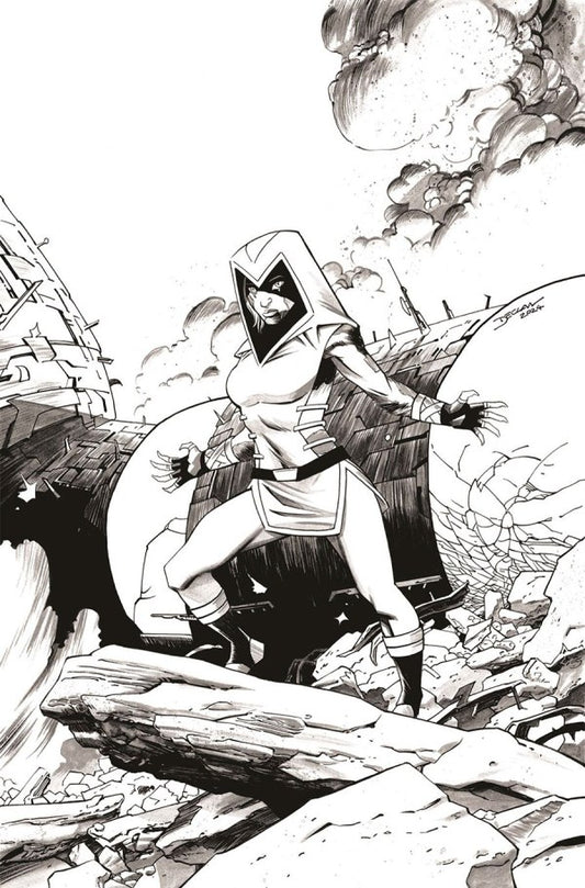 Thundercats #2 (Cover ZE 1:11 Declan Shalvey Black & White Virgin Variant)