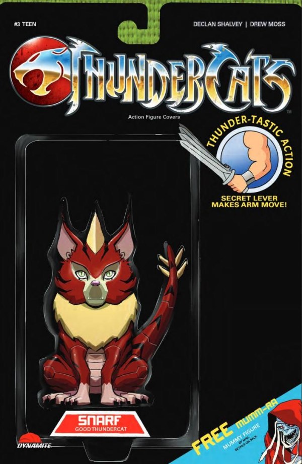 Thundercats #3 (Cover F Drew Moss Snarf Action Figure Variant)