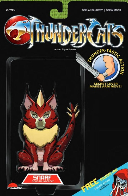 Thundercats #3 (Cover F Drew Moss Snarf Action Figure Variant)