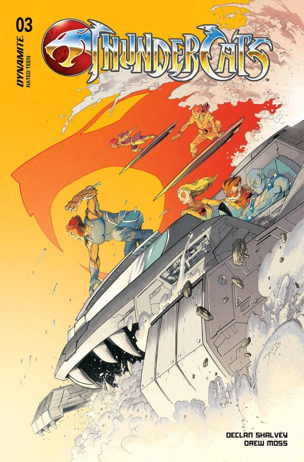 Thundercats #3 (Cover R 1:25 Declan Shalvey Foil Variant)
