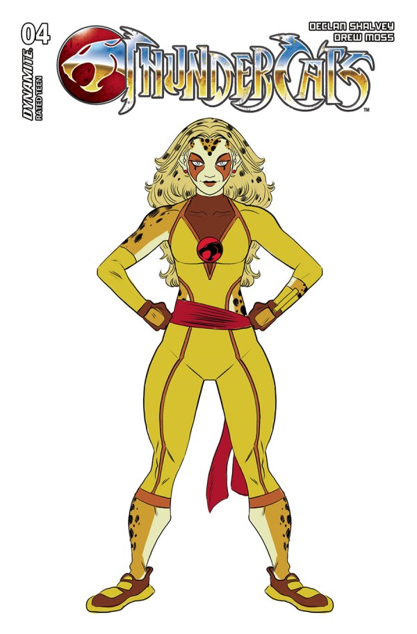 Thundercats #4 (Cover K 1:10 Drew Moss Cheetara Character Design Variant)
